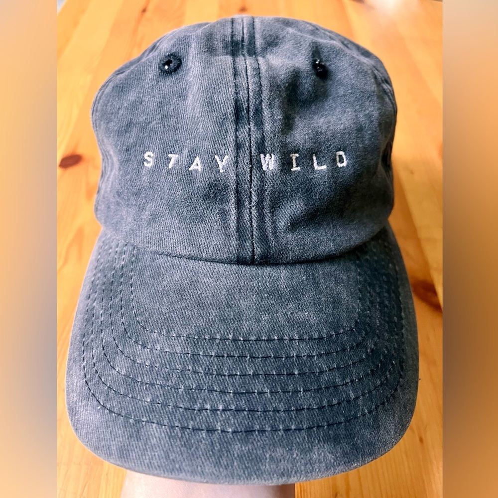 Stay Wild Distressed (adjustable) Hat